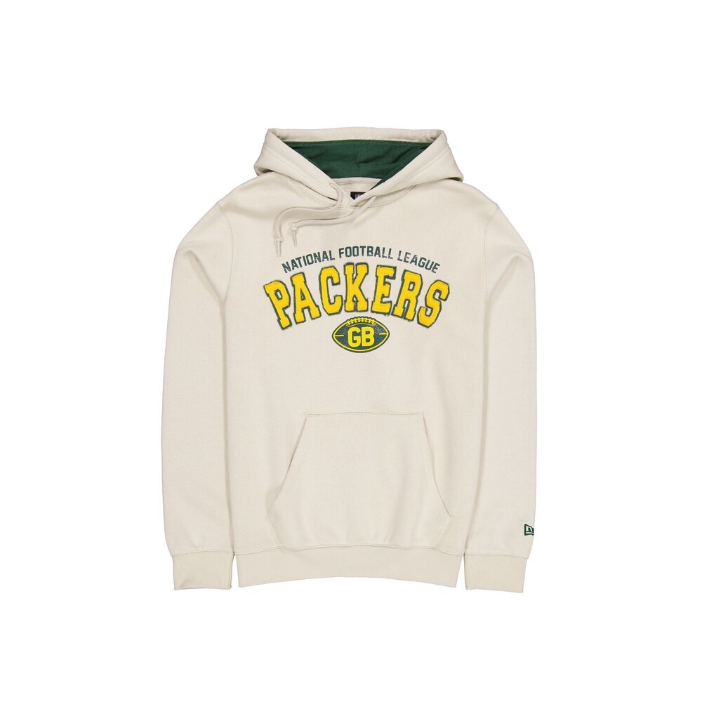 New Era Green Bay Packers 3rd Down Historic Hoodie - Size S